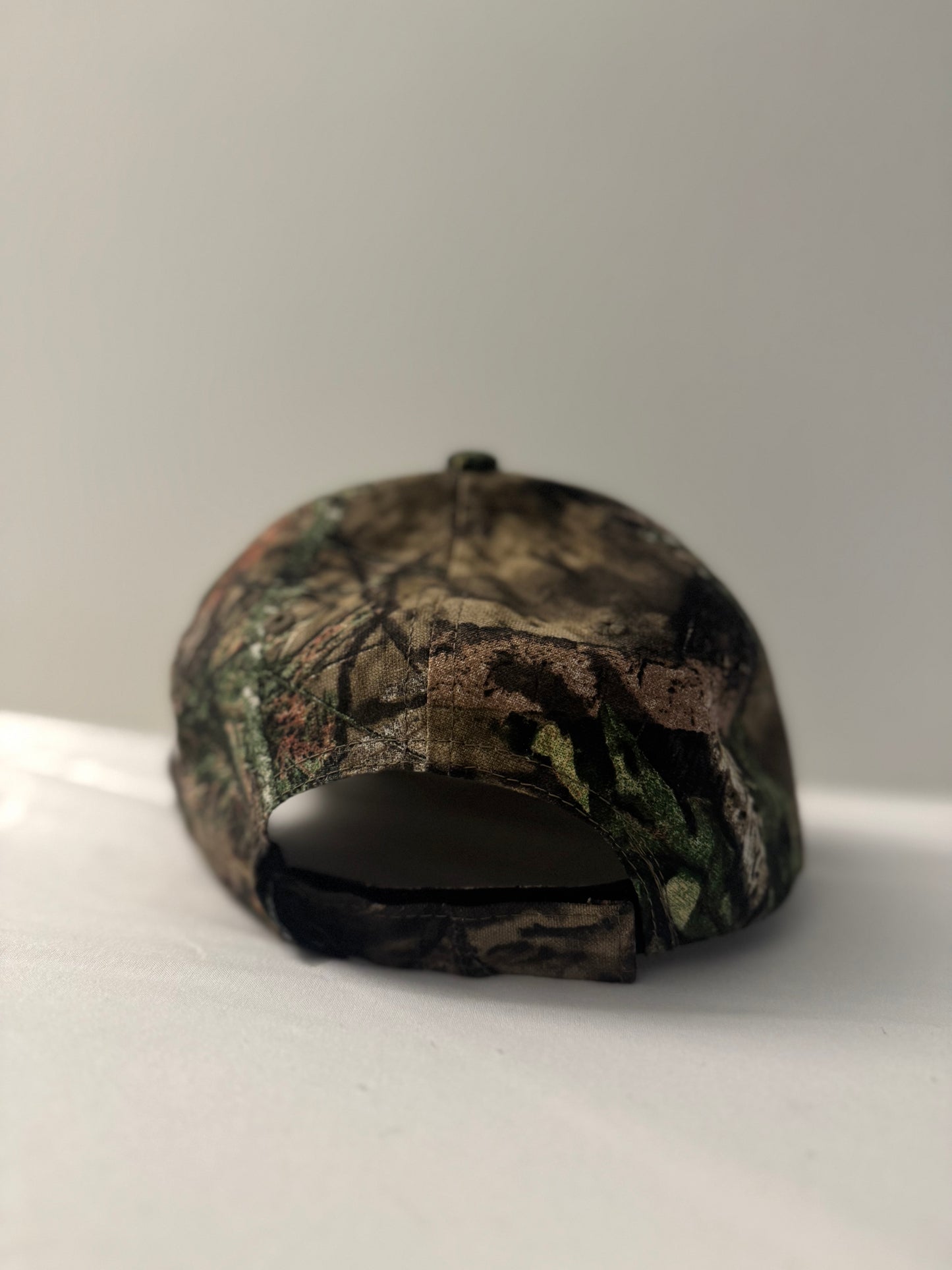 Camo Cap “Orange Logo”