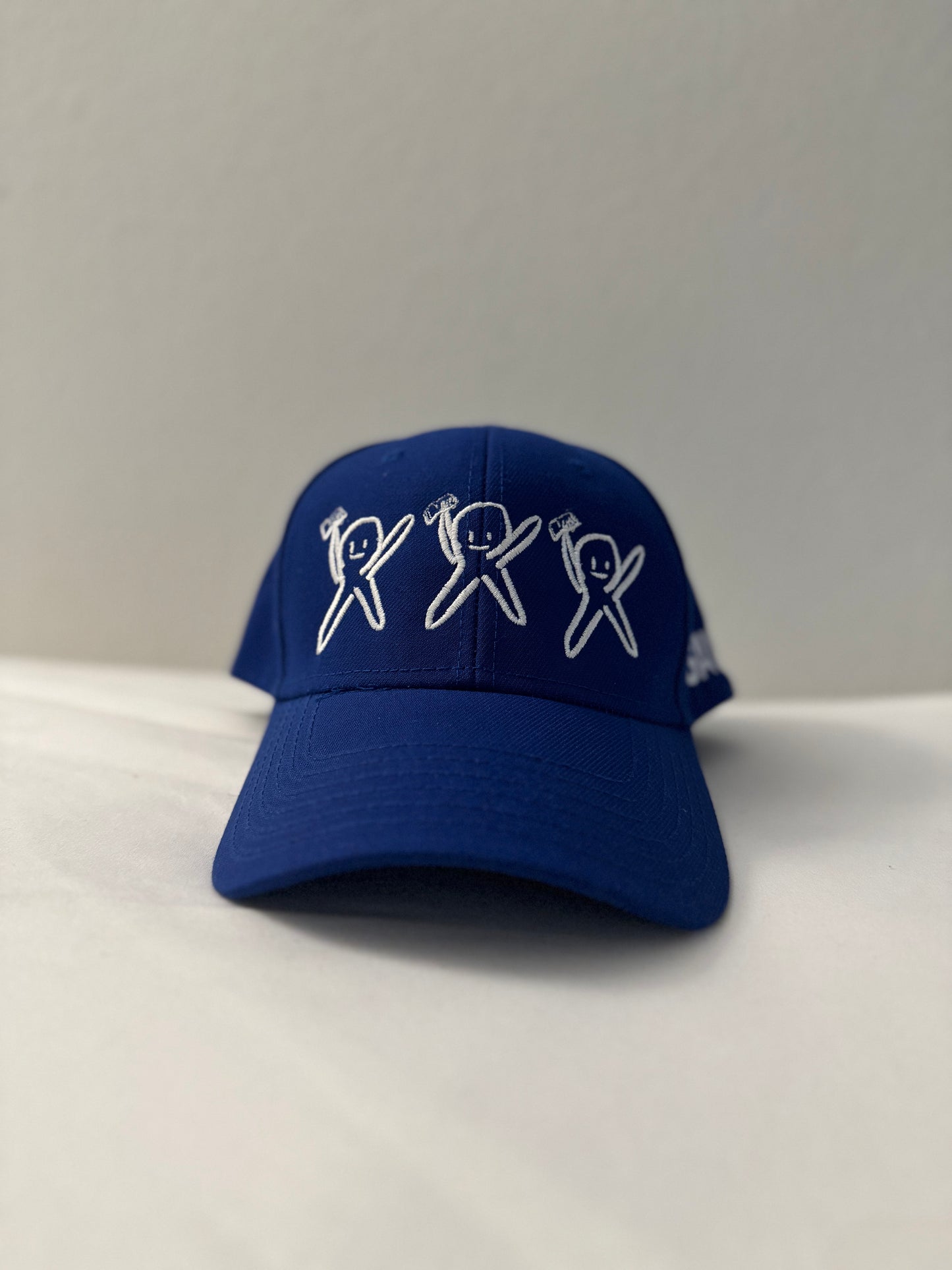 Blue Cap “white logo”